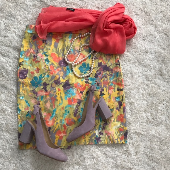 J. Crew Dresses & Skirts - NWOT J. Crew Floral Pencil Skirt